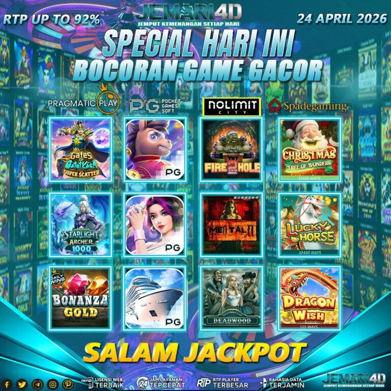 BOCORAN SLOT JEMARI4D