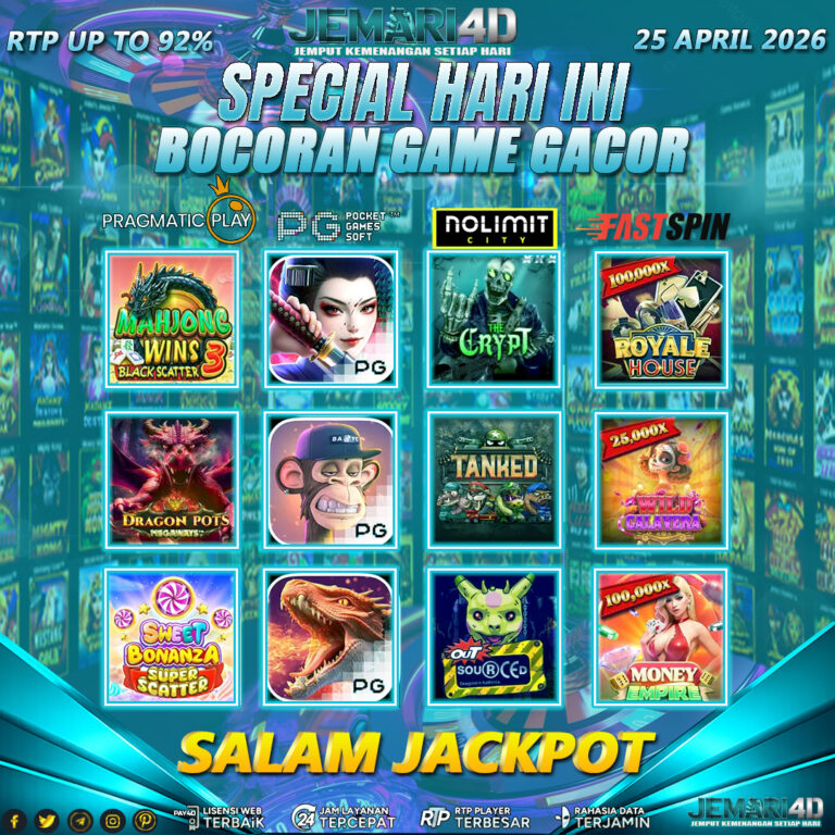 BOCROAN SLOT JEMARI4D