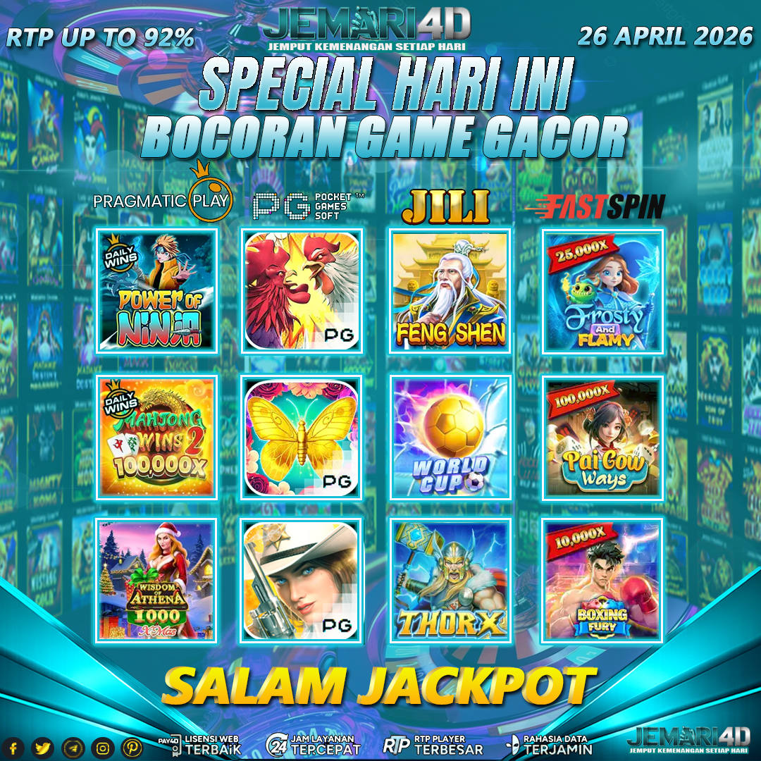 BOCORAN SLOT JEMARI4D