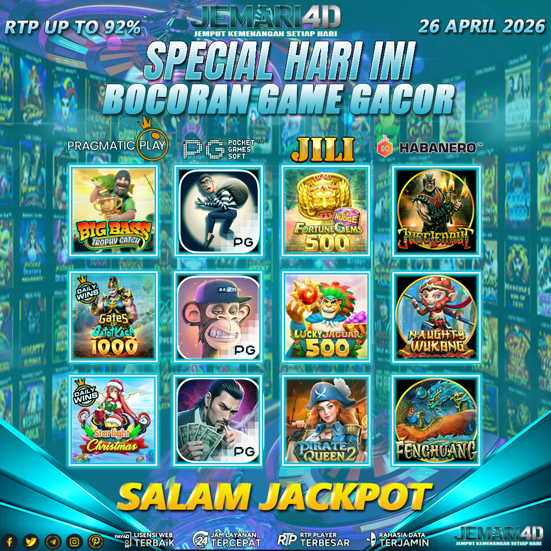 BOCORAN SLOT JEMARI4D